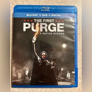 The First Purge Blu-ray Disc - Blue Case
